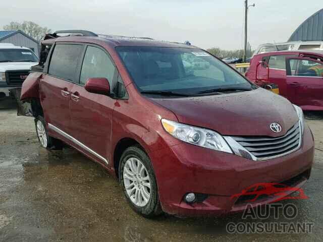 TOYOTA SIENNA 2015 - 5TDYK3DC6FS674579