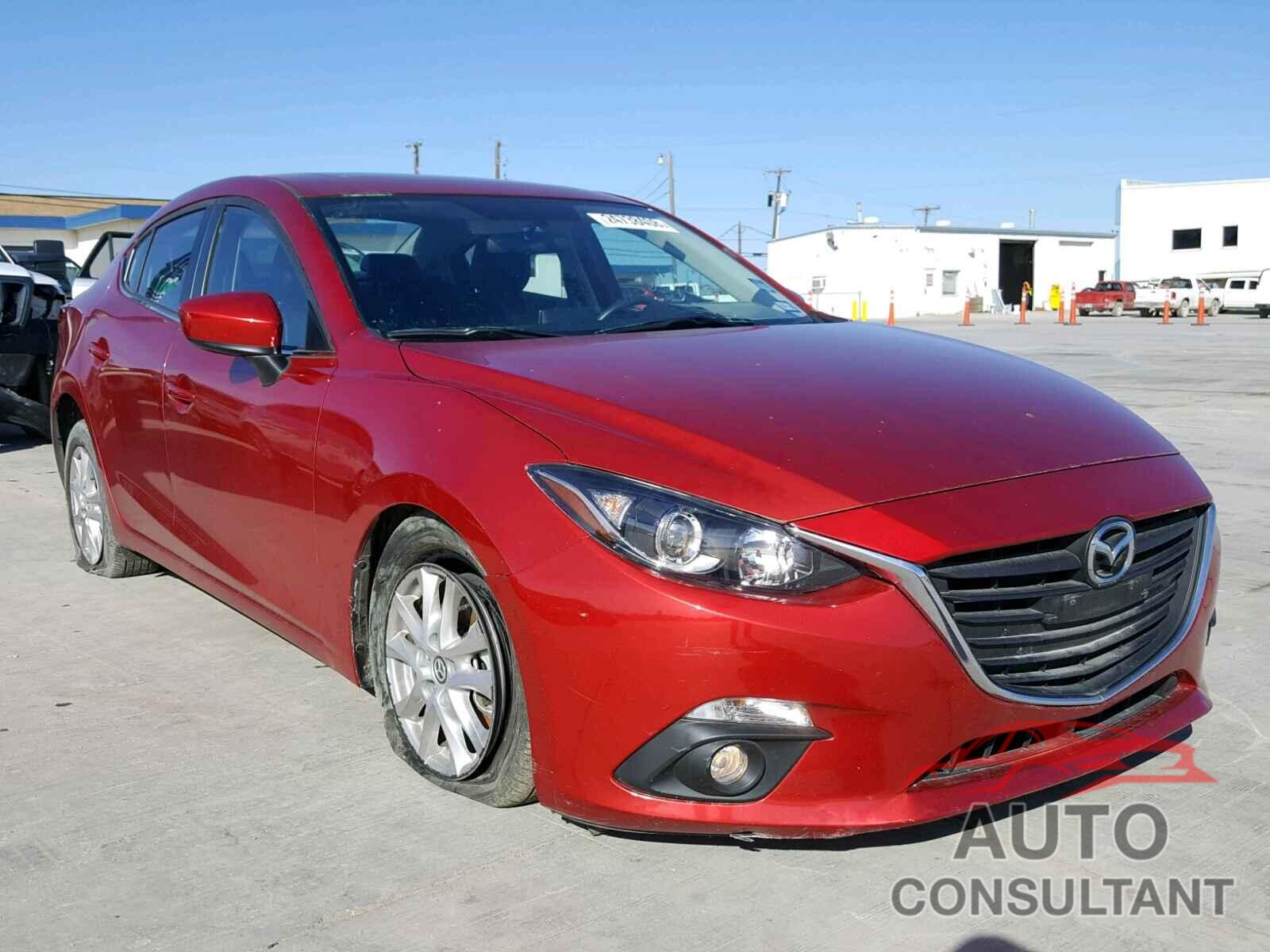 MAZDA 3 2015 - JM1BM1W7XF1251781