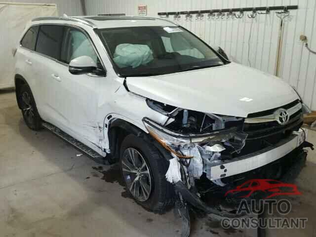 TOYOTA HIGHLANDER 2016 - 5TDJKRFHXGS230474