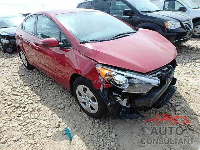 KIA FORTE 2015 - KNAFX4A69F5402852