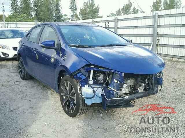 TOYOTA COROLLA 2017 - 2T1BURHE6HC772117