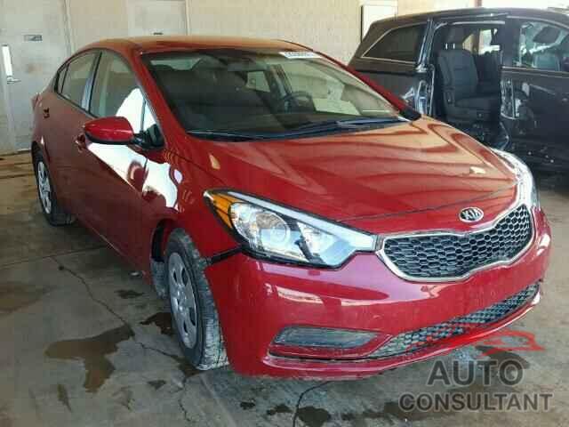 KIA FORTE 2016 - KNAFK4A63G5563567