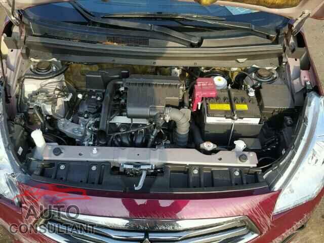 MITSUBISHI MIRAGE 2017 - ML32F3FJ6HHF19629