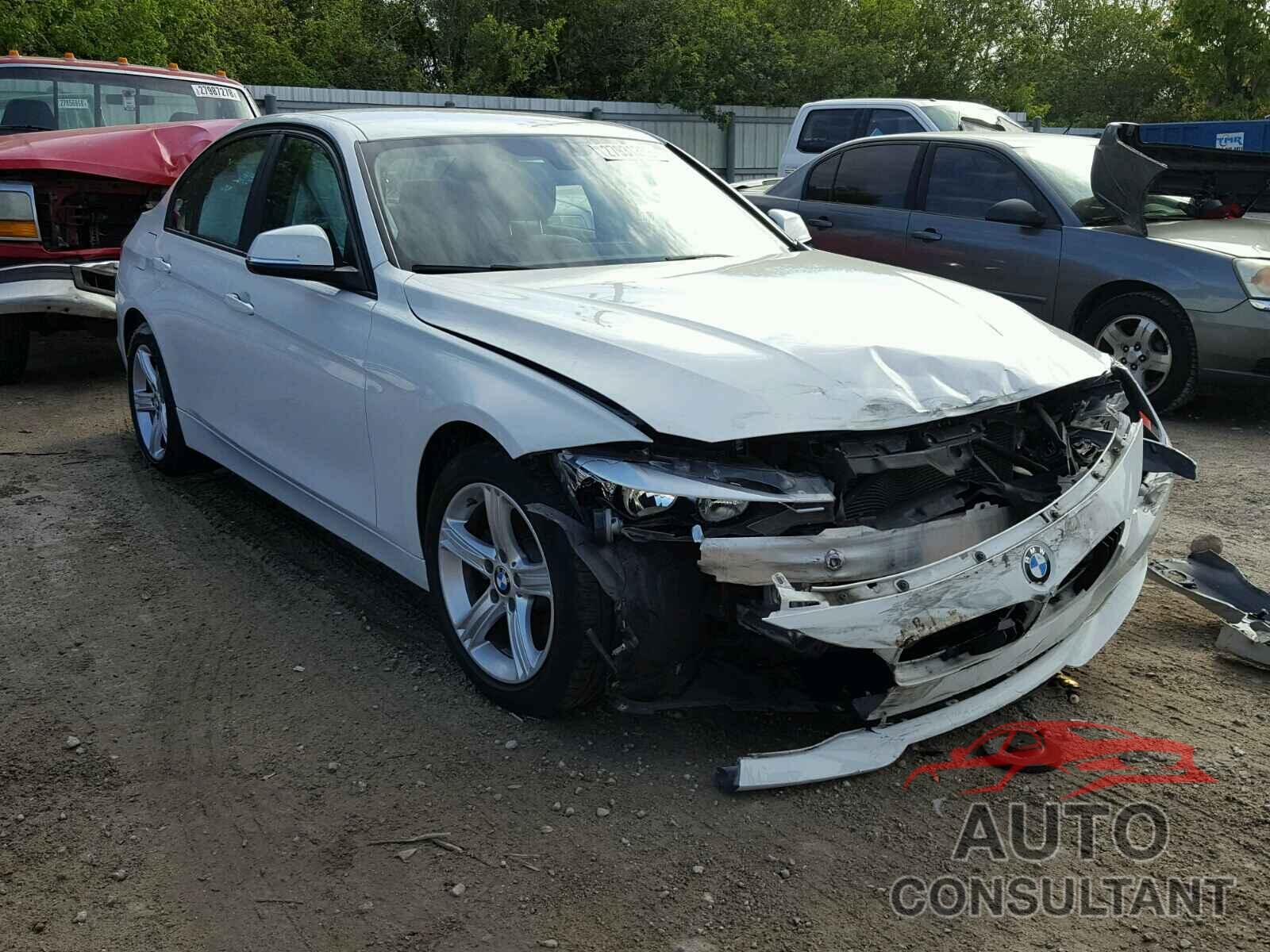 BMW 3 SERIES 2014 - WBA3B1C57EK131469