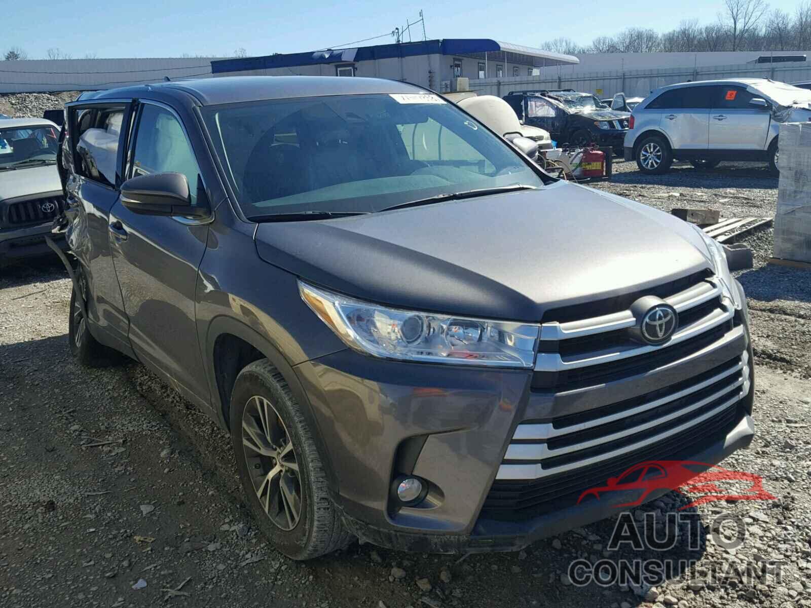 TOYOTA HIGHLANDER 2017 - 5TDZZRFH4HS198332