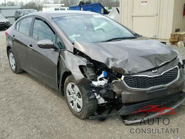 KIA FORTE 2015 - KNAFX4A61F5332313