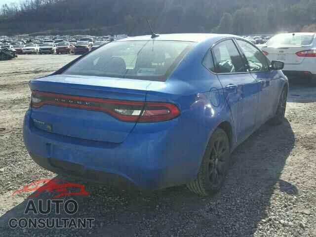 DODGE DART 2016 - 1C3CDFAA2GD607603