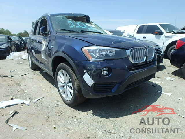 BMW X3 2015 - 5UXWX9C5XF0D52689