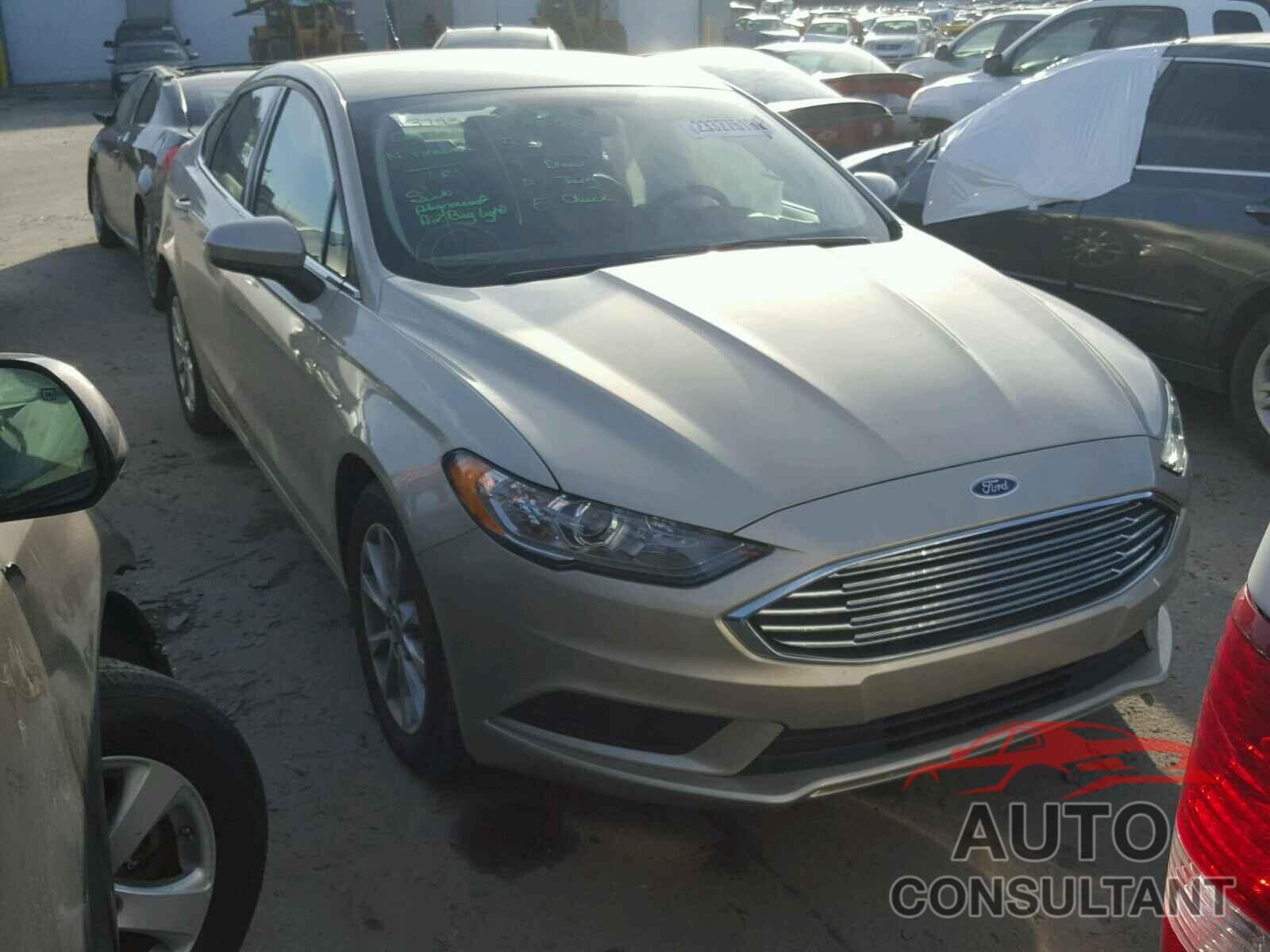 FORD FUSION 2017 - 3FA6P0H74HR161296