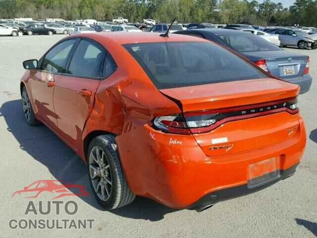 DODGE DART 2015 - 1C3CDFBB6FD243840