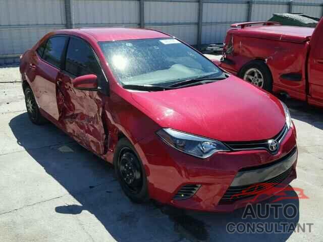 TOYOTA COROLLA 2016 - 2T1BURHE4GC563876