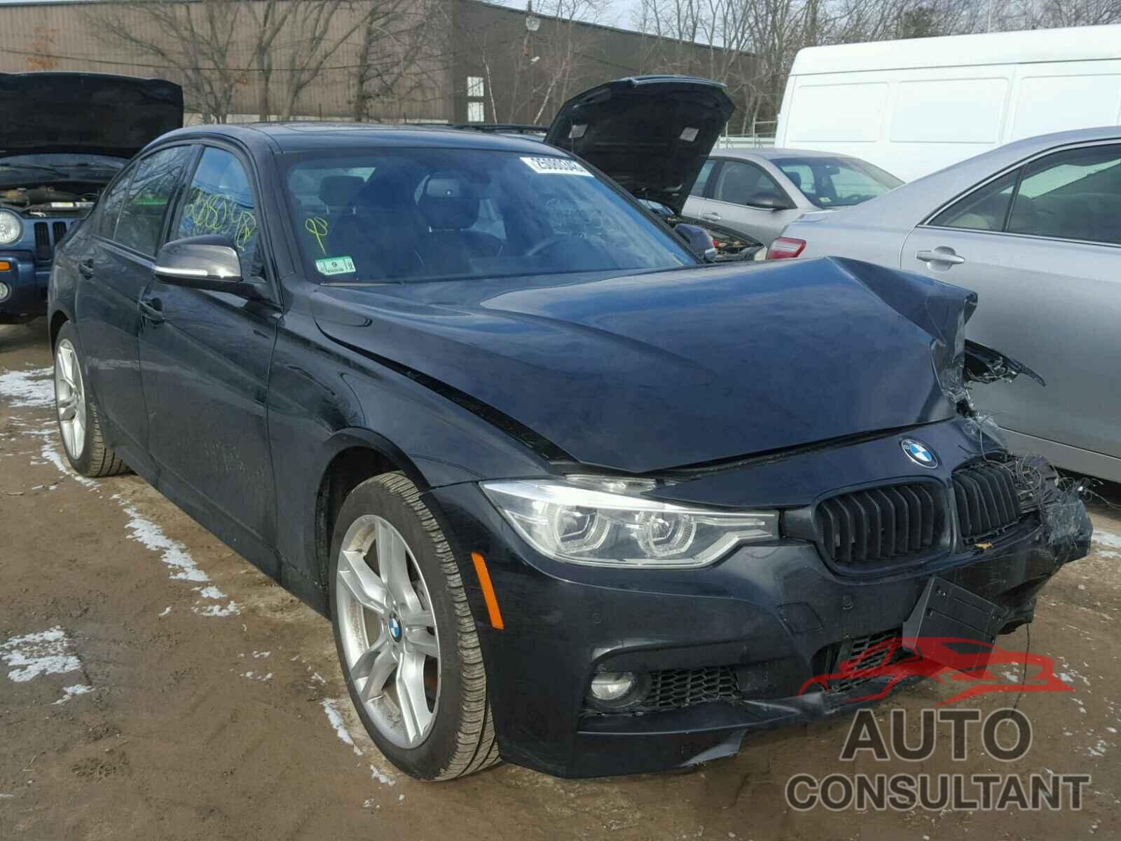 BMW 3 SERIES 2017 - WBA8B7G34HNU94736