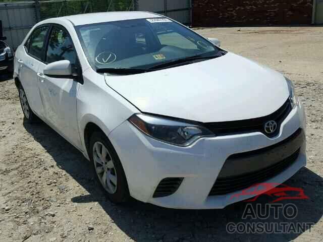 TOYOTA COROLLA 2016 - 2T1BURHE1GC524663