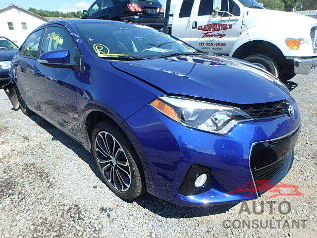 TOYOTA COROLLA 2015 - 2T1BURHE2FC292217