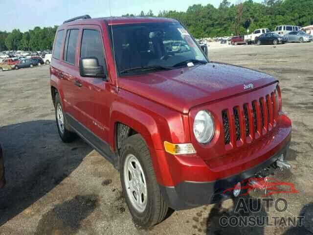 JEEP PATRIOT 2016 - 1C4NJPBA0GD807753