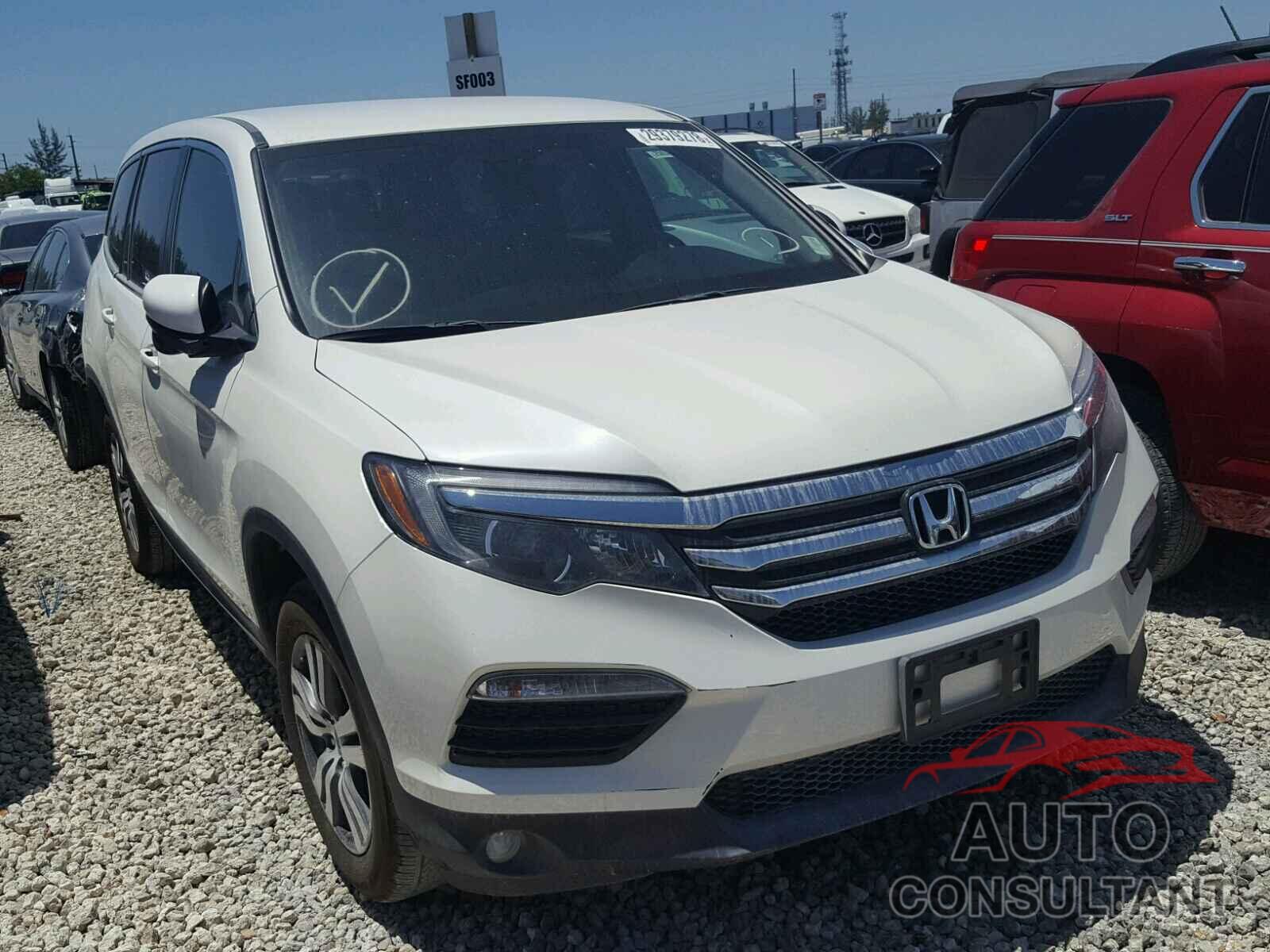 HONDA PILOT 2017 - 4T1B11HK4KU784336
