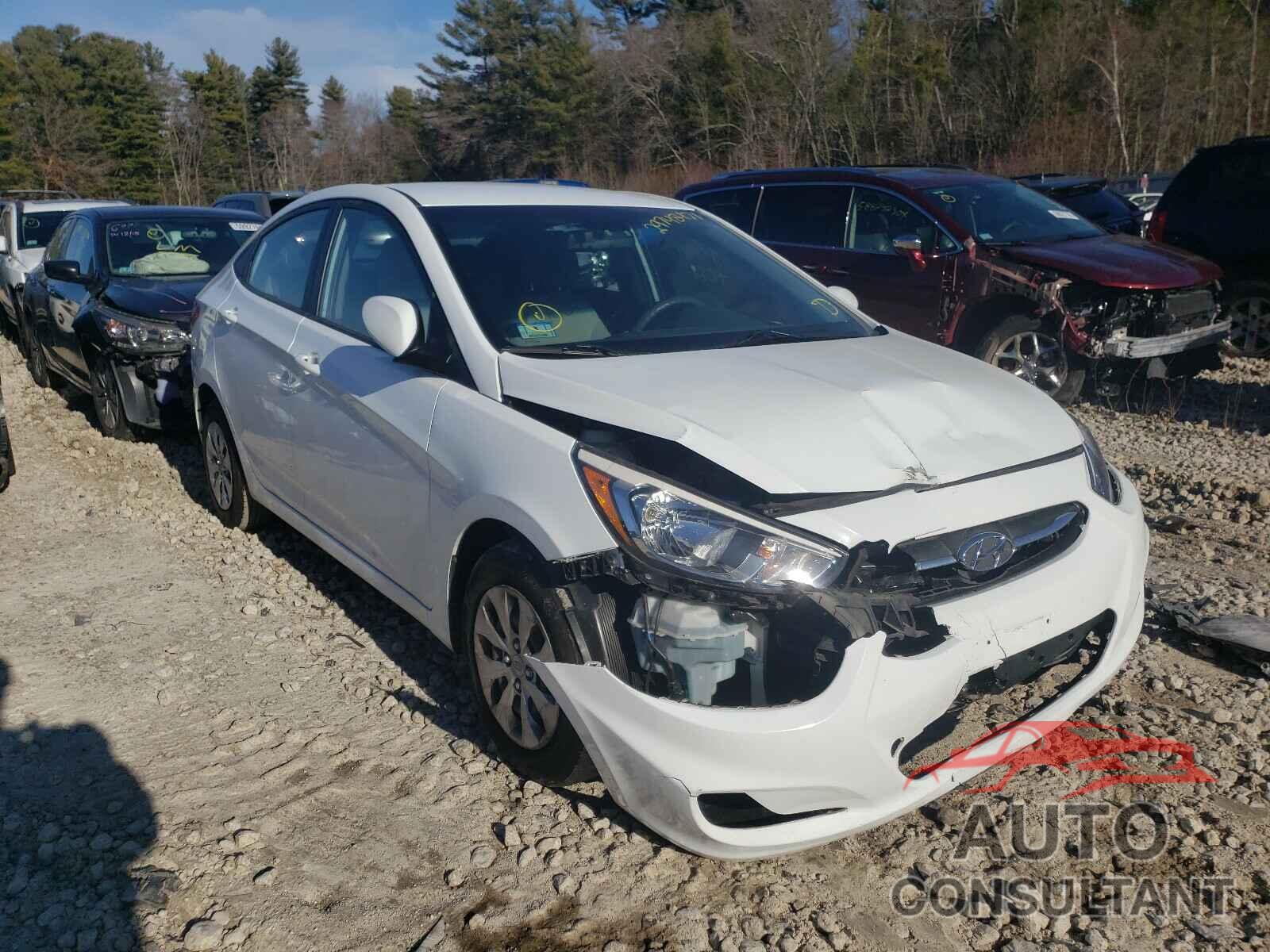 HYUNDAI ACCENT 2017 - KMHCT4AE3HU344928
