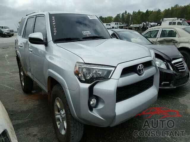 TOYOTA 4RUNNER 2015 - JTEZU5JRXF5102905