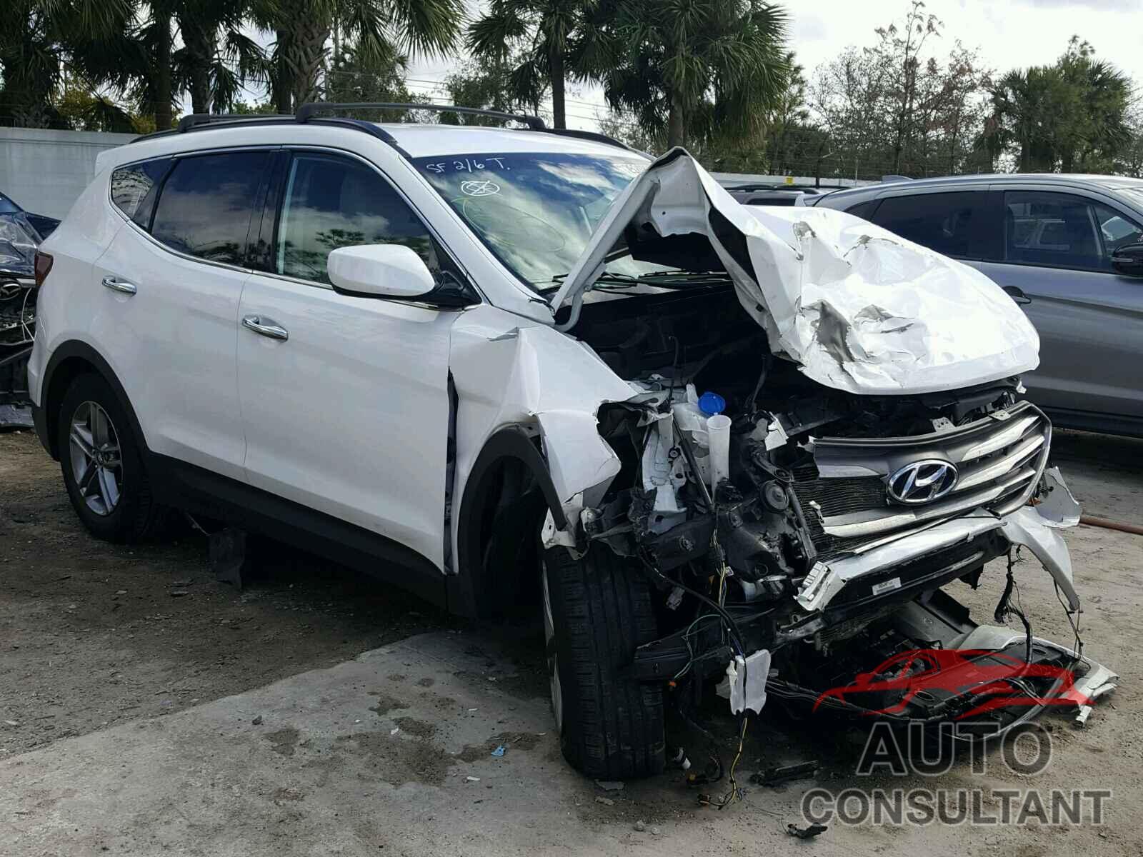 HYUNDAI SANTA FE 2017 - 5XYZU3LBXHG400101