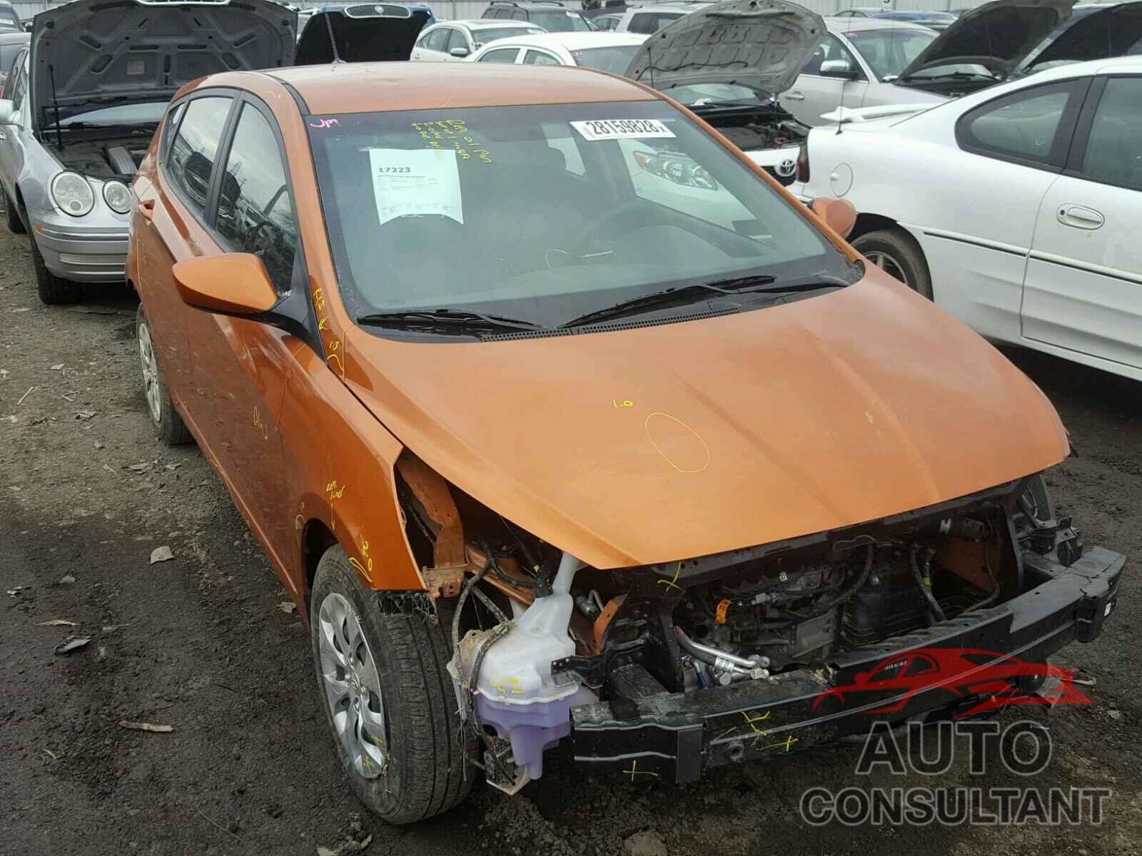 HYUNDAI ACCENT 2017 - KMHCT5AE2HU321498