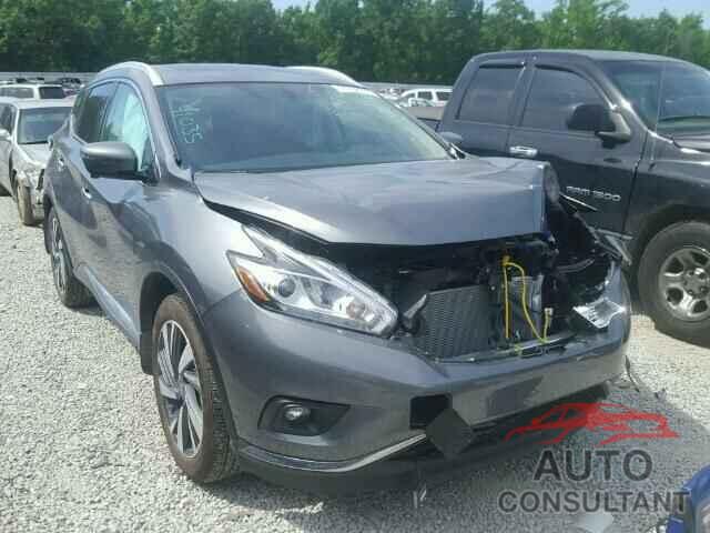 NISSAN MURANO 2017 - 5N1AZ2MG9HN132133