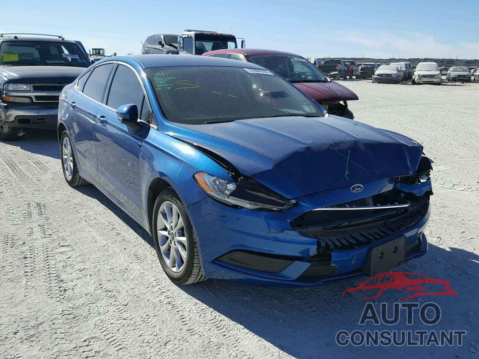 FORD FUSION 2017 - 3FA6P0H70HR157018