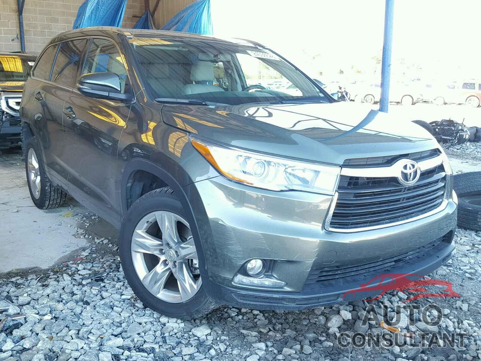 TOYOTA HIGHLANDER 2015 - 5TDYKRFH7FS047823