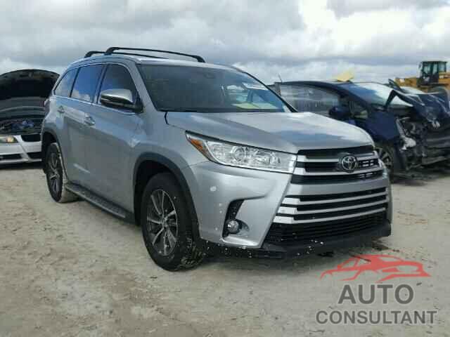 TOYOTA HIGHLANDER 2017 - 5TDJZRFH6HS510678