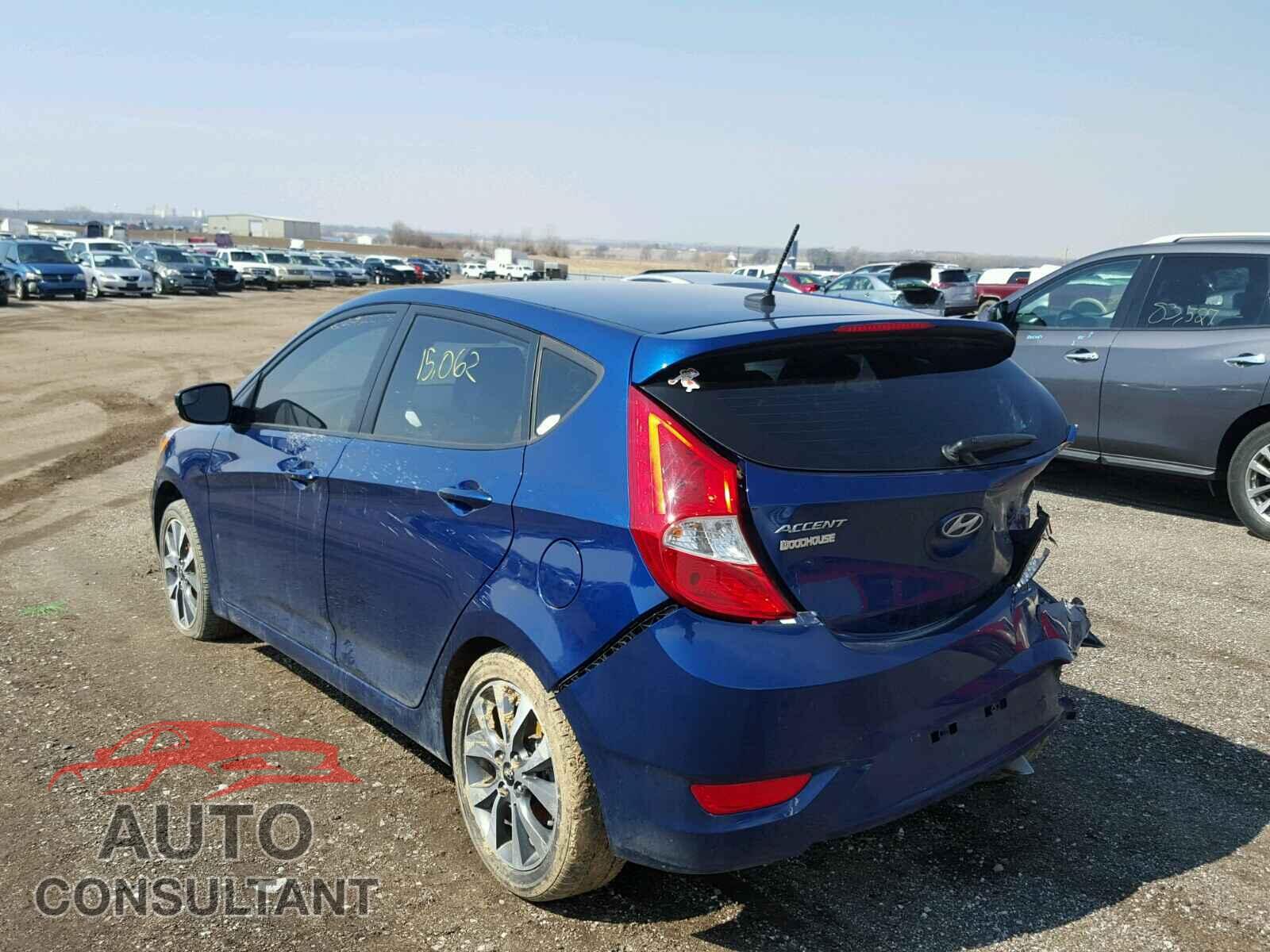 HYUNDAI ACCENT 2015 - KMHCU5AE8FU201604