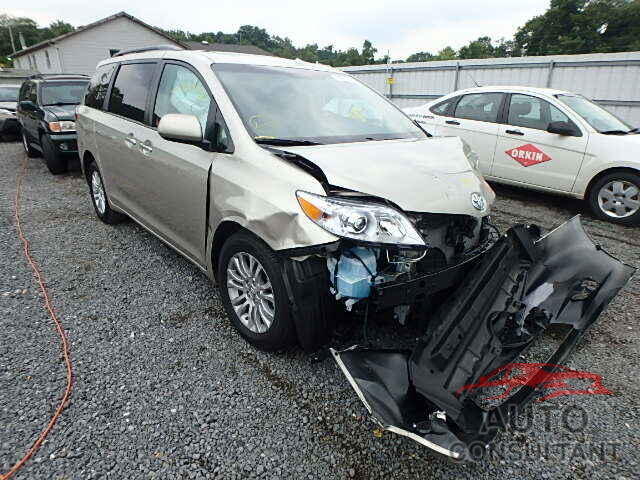 TOYOTA SIENNA 2015 - 5TDYK3DC0FS625149