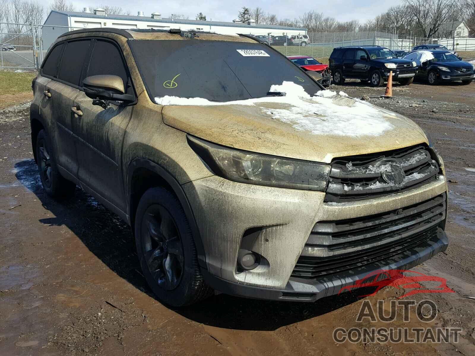 TOYOTA HIGHLANDER 2018 - 5TDDZRFH6JS811793