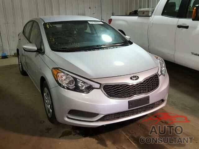 KIA FORTE 2016 - KNAFK4A64G5455085