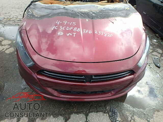 DODGE DART 2015 - 1C3CDFBB3FD237820