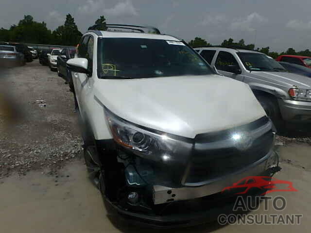 TOYOTA HIGHLANDER 2015 - 5TDKKRFH8FS054253