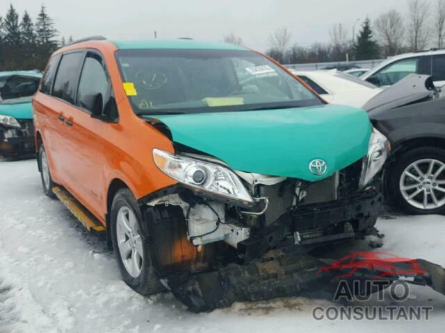 TOYOTA SIENNA 2015 - 5TDZK3DC5FS539789