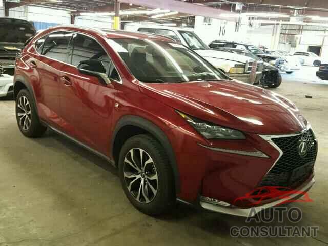 LEXUS NX 2015 - JTJBARBZ6F2016932