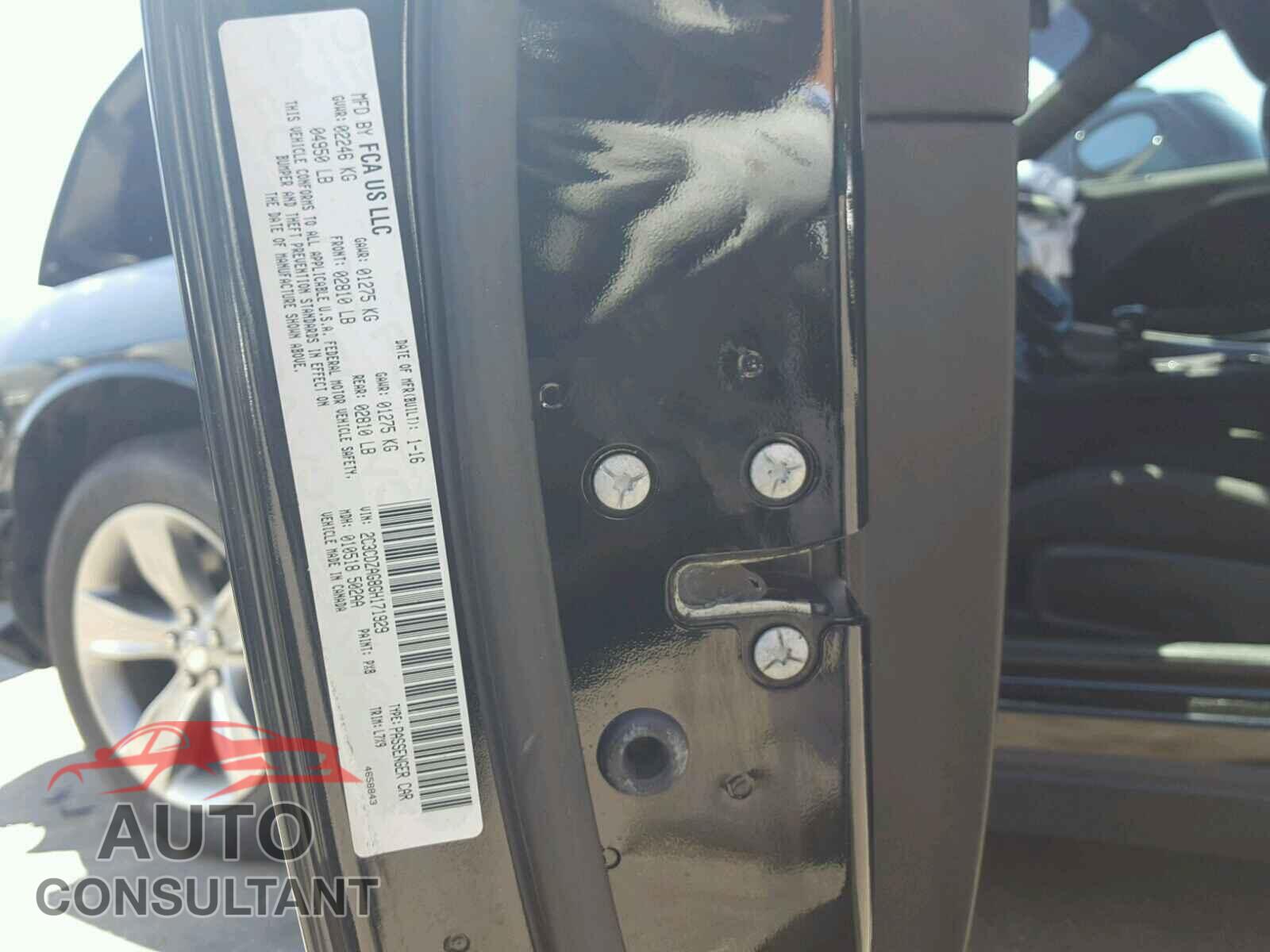 DODGE CHALLENGER 2016 - 2C3CDZAG8GH171929