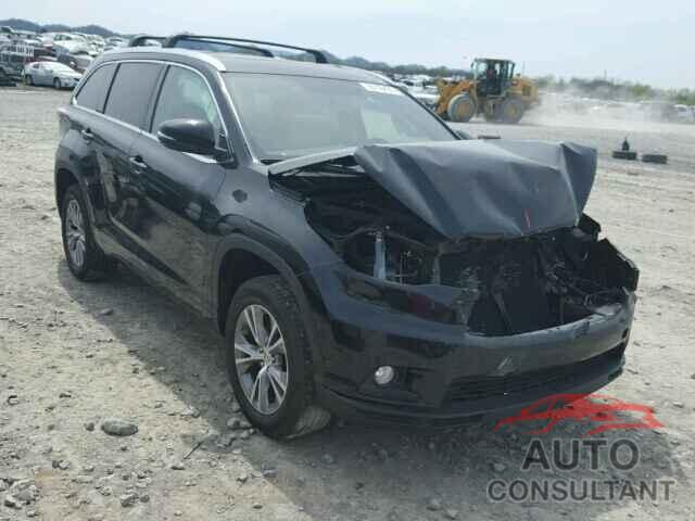 TOYOTA HIGHLANDER 2015 - 5TDKKRFH6FS054705
