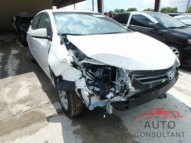 TOYOTA COROLLA 2015 - 2T1BURHE3FC388373