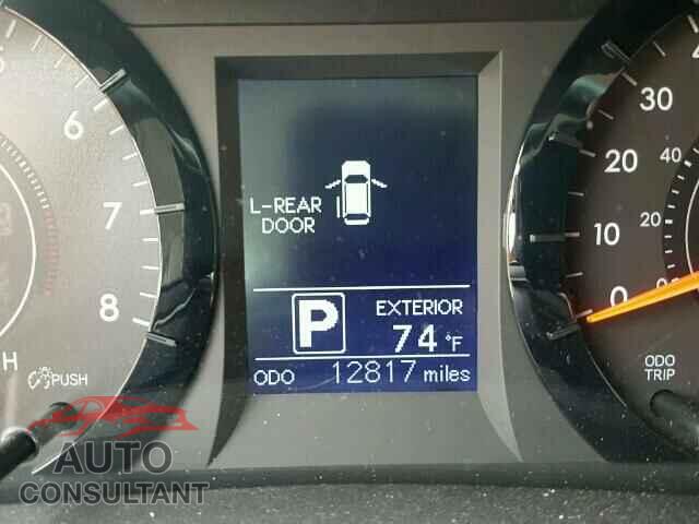 TOYOTA SIENNA 2017 - 5TDZZ3DC4HS774652