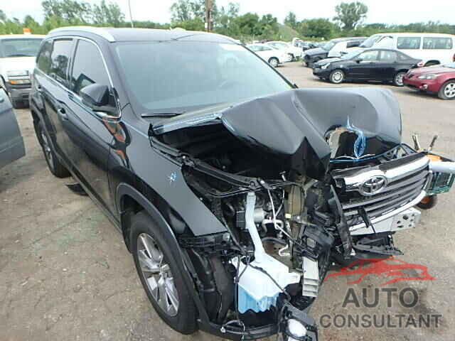 TOYOTA HIGHLANDER 2015 - 5TDJKRFH8FS107769