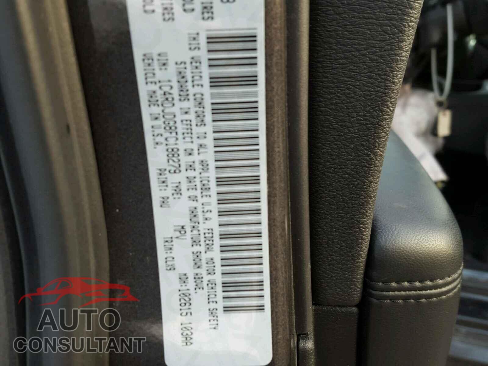 DODGE DURANGO 2015 - 1C4RDJDG8FC188279