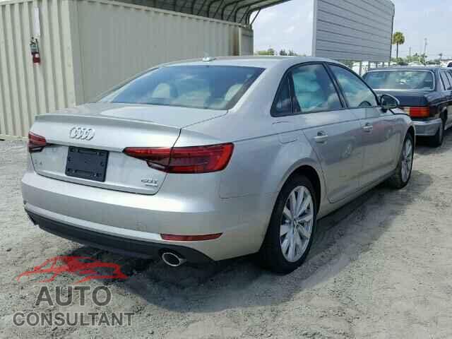 AUDI A4 2017 - WAUGMAF45HN044381