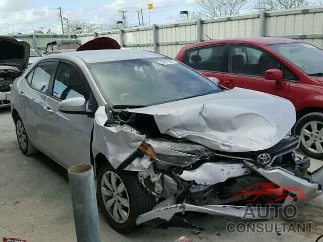 TOYOTA COROLLA 2016 - 2T1BURHE1GC504249