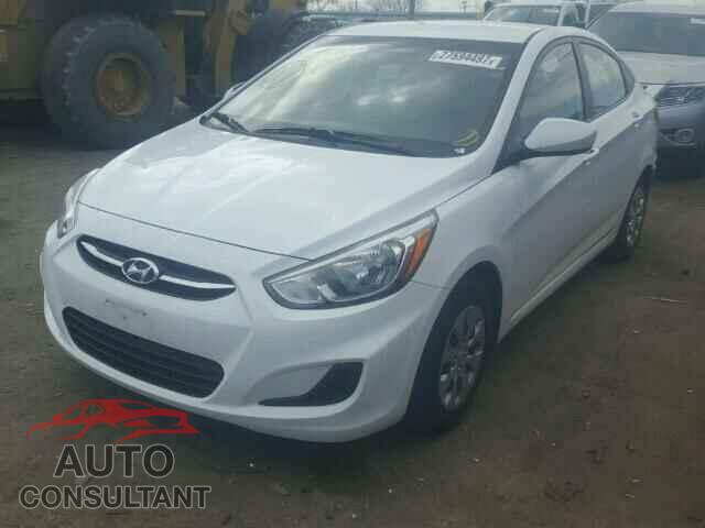 HYUNDAI ACCENT 2016 - KMHCT4AE6GU962811