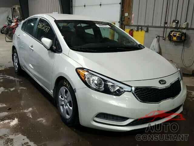 KIA FORTE 2015 - KNAFK4A63F5258245