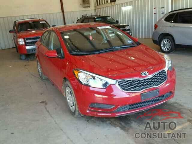 KIA FORTE 2016 - KNAFK4A69G5605367