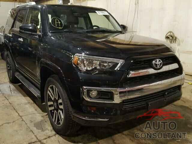 TOYOTA 4RUNNER 2016 - JTEBU5JR8G5383573