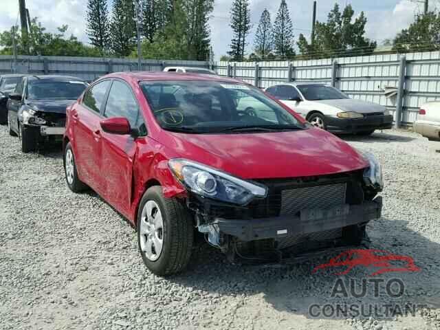 KIA FORTE 2016 - KNAFK4A61G5586054