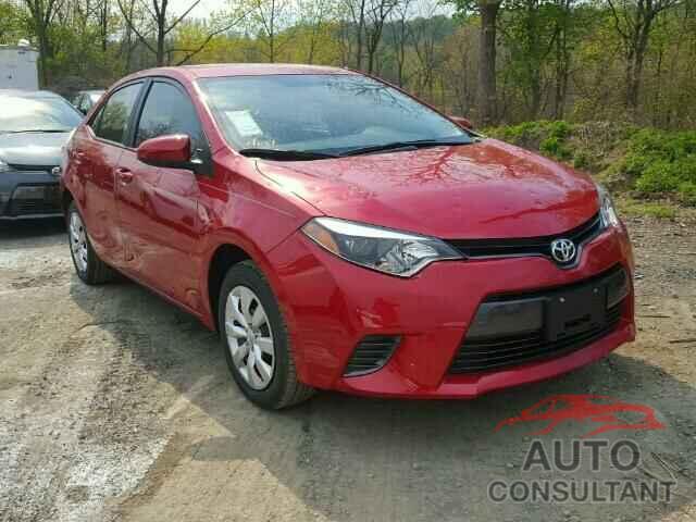 TOYOTA COROLLA 2016 - 5YFBURHE2GP447785